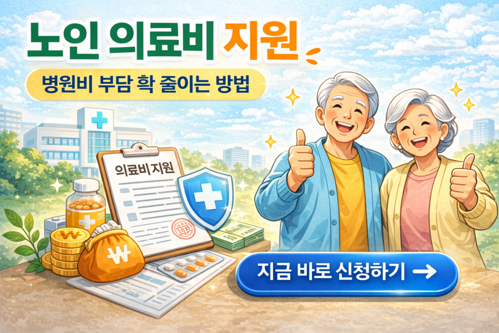 노인 의료비 지원 신청 안내