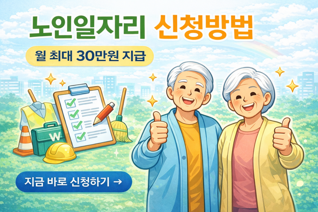 노인일자리 신청방법