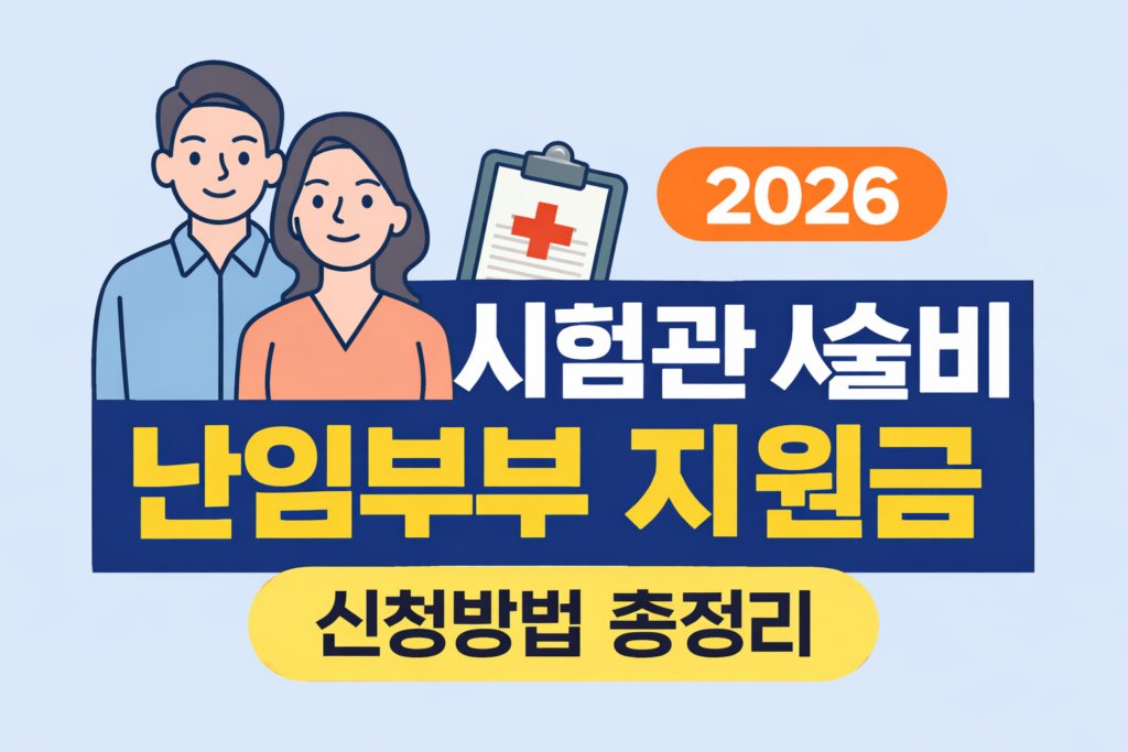 2026 난임부부 지원금 안내