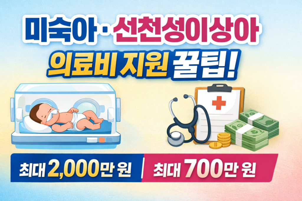 미숙아 의료비지원