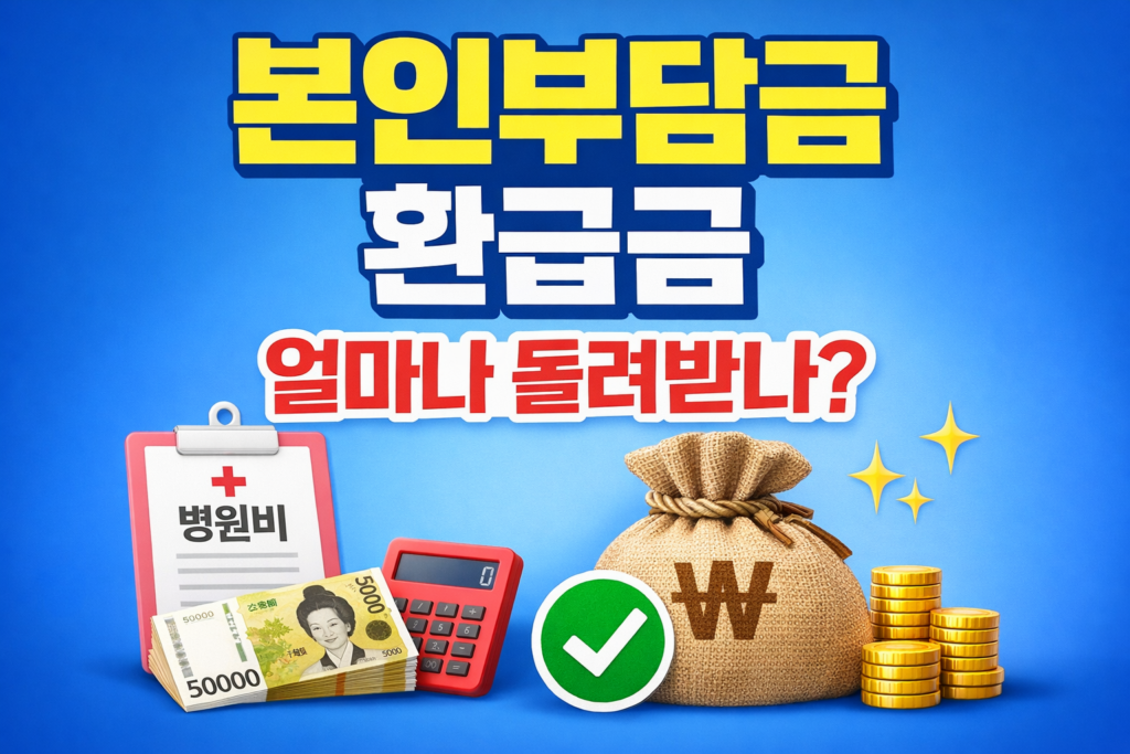 본인부담금 환급금 지금