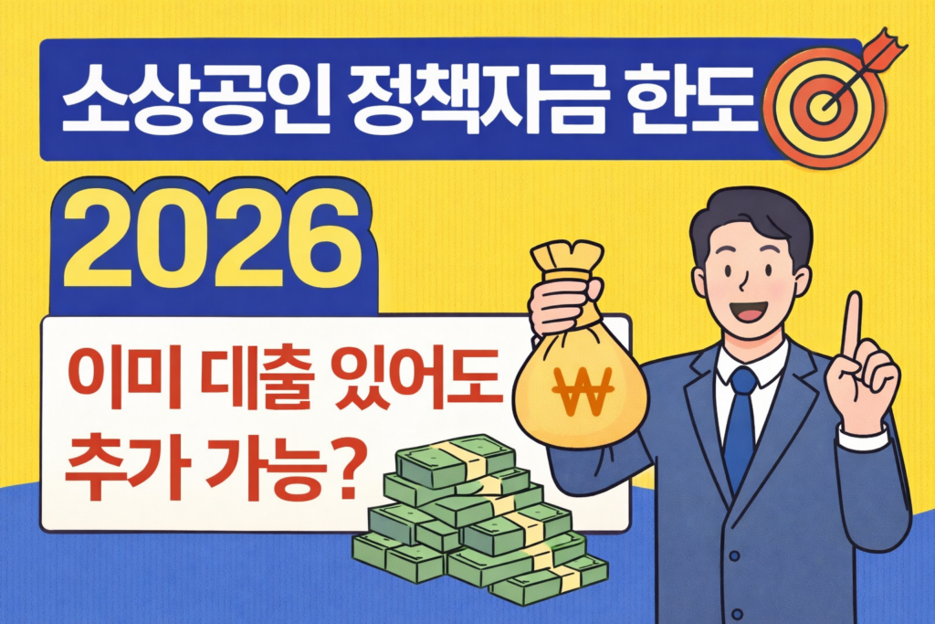 소상공인 정책자금 대출 가능 여부