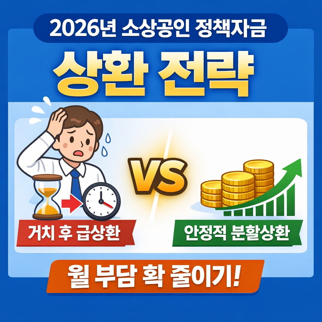 소상공인 정책자금 상환방식 2026