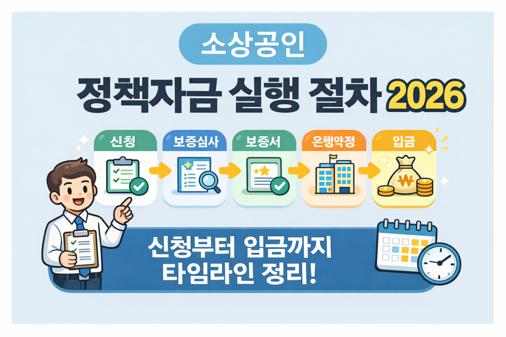 정책자금 실행절차2