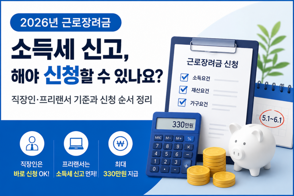 근로장려금 소득세 신고