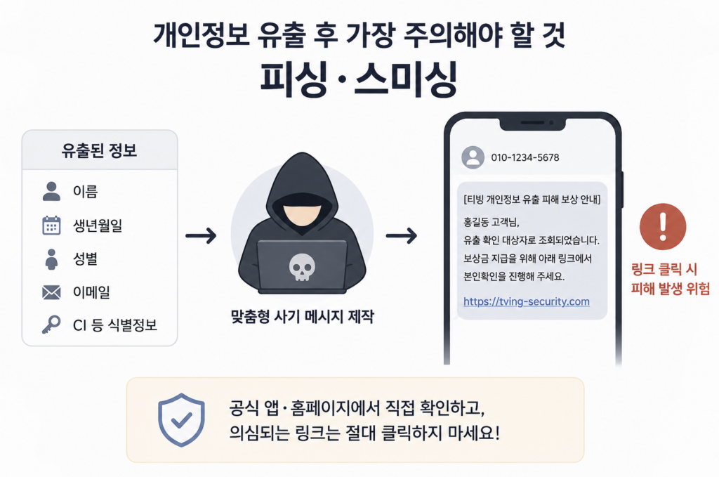 티빙 개인정보 유출 후 사람들이 가장 궁금해한 CI 7가지 질문